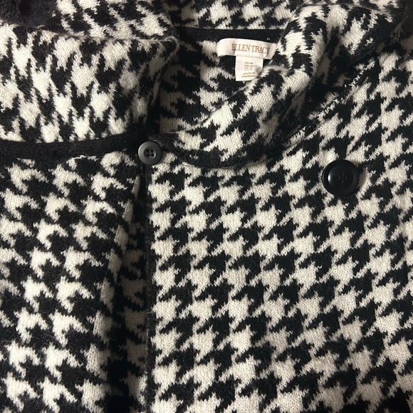 Houndstooth Sweater Jacket - Picture 2 of 4